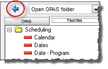 Open OPAS Folder